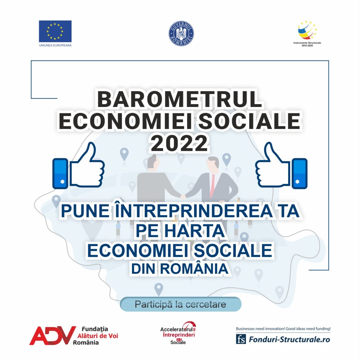 Barometrul Economiei Sociale 2022 - Participa la Cercetare