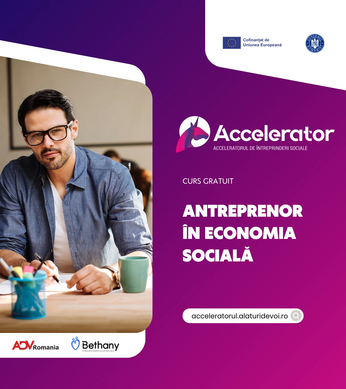 Curs de specializare – Antreprenor in economia sociala